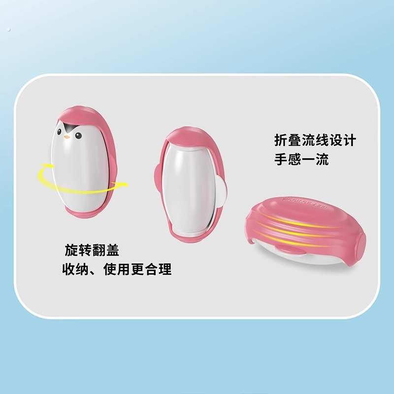 可水洗粘毛器衣物清理去毛除尘滚沙发地毯毛发灰尘粘毛企鹅清洁器