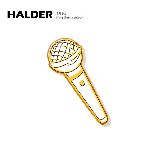 halder主持人歌手话筒