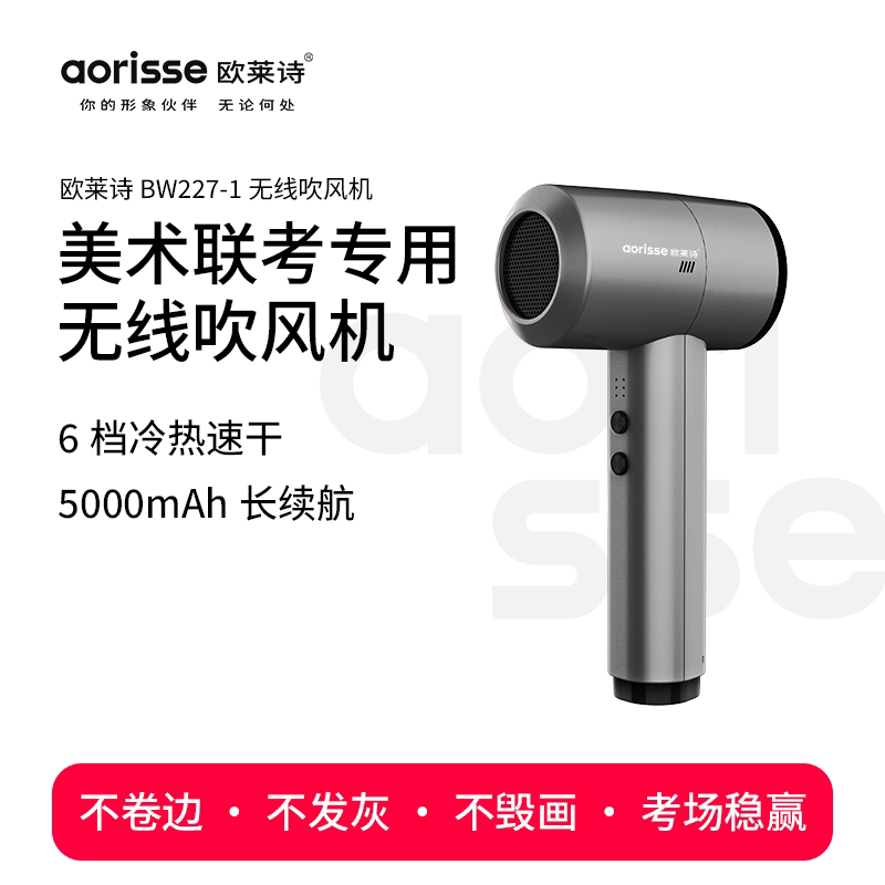 欧莱诗美术联考大容量充电吹风机
