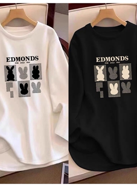 300斤大码2025新款春秋冬季新款内外穿德绒长袖女生通勤宽松上衣