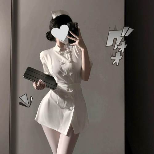 性感纯欲护士制服2024套装cosplay辣妹医生万圣节夜场女仆