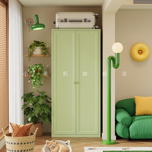 钢制阳台储物柜防水防晒家用靠墙大容量防尘被褥行李箱铁皮收纳柜