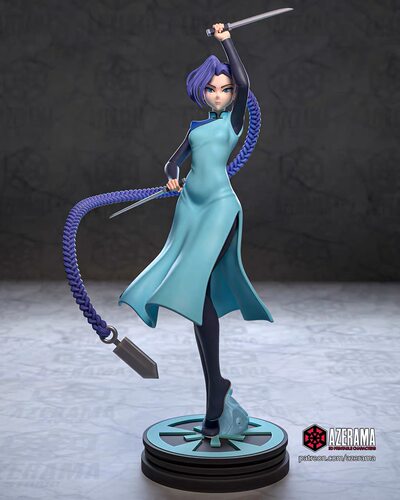 刺客伍六七 梅花十三  3D打印模型stl文件，可代打
