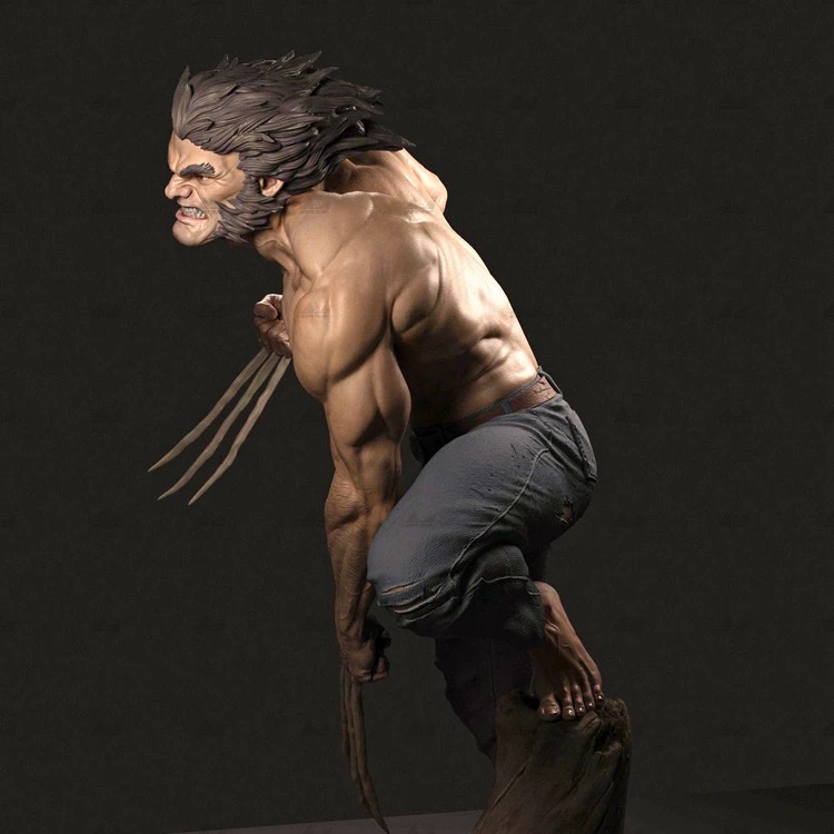 金刚狼    3D打印文件,可打印模型