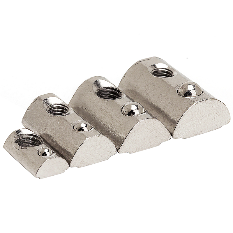 欧标型材弹性螺母 弹性螺母块铝型材用 20-30-40-45M3M4M5M6M8M10