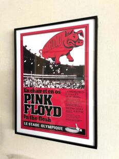 家居挂画 饰画 pink floyd摇滚乐队海报装