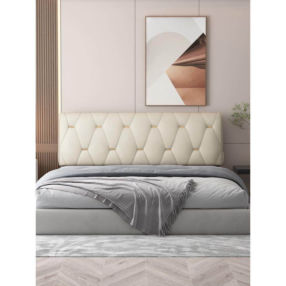 A5L科技布床头软包靠背榻榻米靠垫床头板靠枕免洗床头套罩大靠背,居家布艺,抱枕被,淘宝优惠券,粉丝福利购,淘宝优惠卷