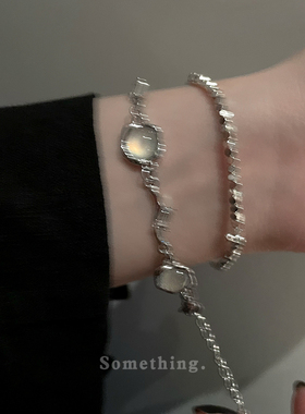 碎银几两~月光石手链女