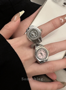 潮流嘻哈朋克手表戒指