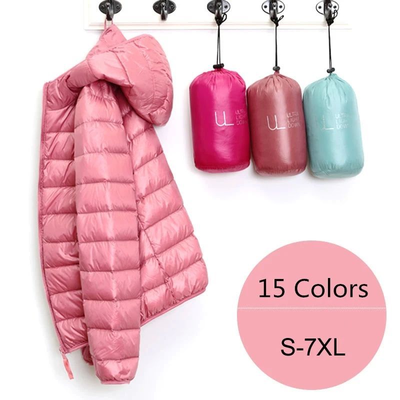 Women Puffer Jacket 15 Colors Plus Size 5XL 6XL 7XL 2023 New