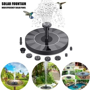 Solar Water Fountain Pool Pond Waterfall Fountain Garden Sup