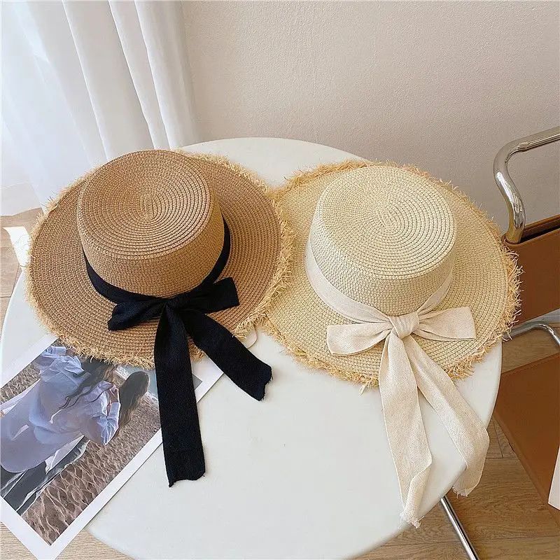 Beach HatJapanese Everything Hairy Edge Straw Hat Female Sum