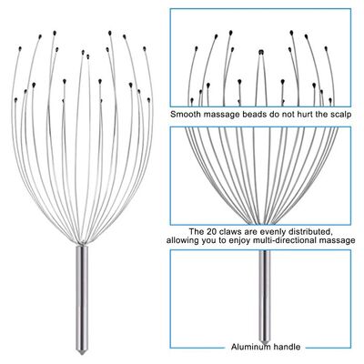 Head Massager Massage Claw Scalp Spa Fine Workmanship Long-l