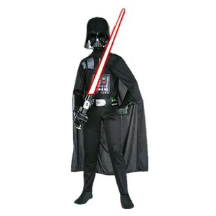 Boys Classic Movie Mask Costume Printed Cartoon Darth Vader