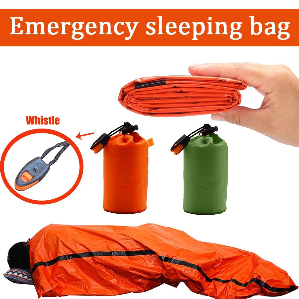 Portable Waterproof Emergency Survival Sleeping Bag Outdoor