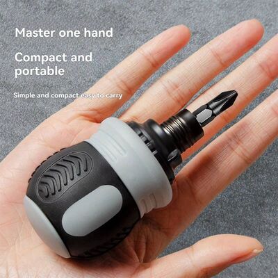 Ratchet Screwdriver Set Short Shaped Radish Head High Hardne