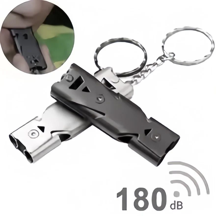 Survival Whistle Keychain–High Decibel,Emergency Whistle fo