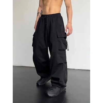 Spring Summer Fashion Casual Pans For Men Sreetwear Solid Co