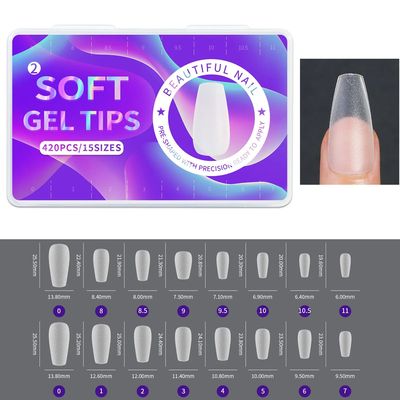 420pcs/box Frosted Version False Nails Press On Acrylic Nail