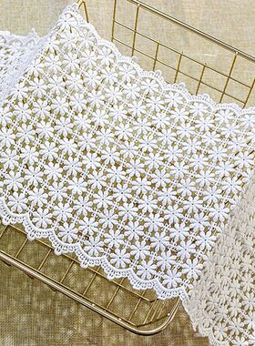 New style 21cm width 1yard/ Pack Water Soluble Lace Trimming