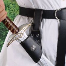 Medieval Viking Pirate Knight Sword Sheath Scabbard Frog Ste