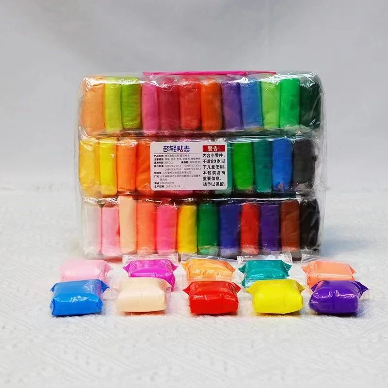 36 Colors Air Dry Plasticine Modeling Clay for Children Poly