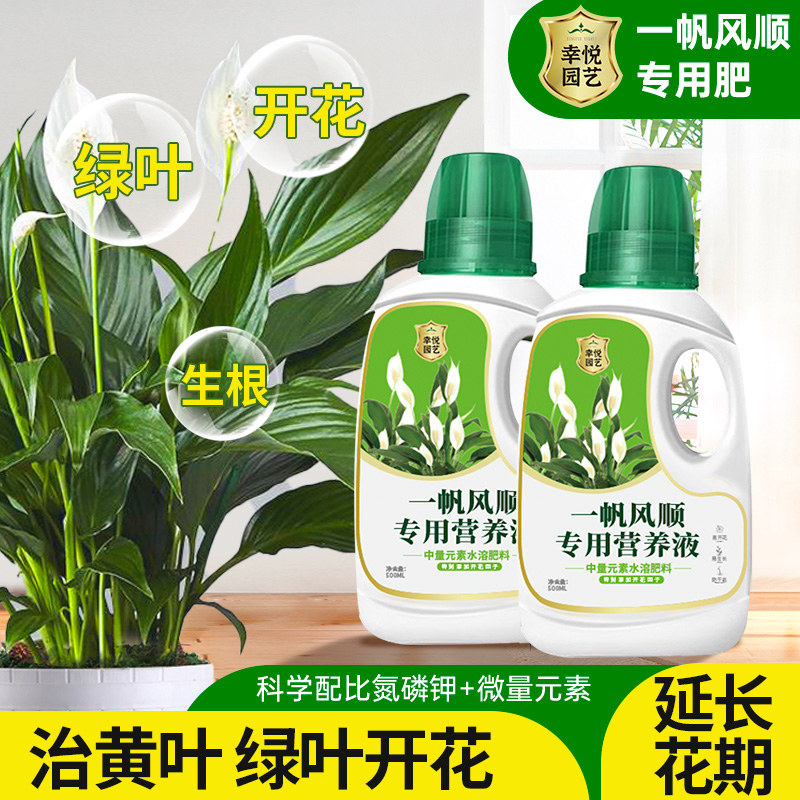 一帆风顺营养液花肥盆栽水