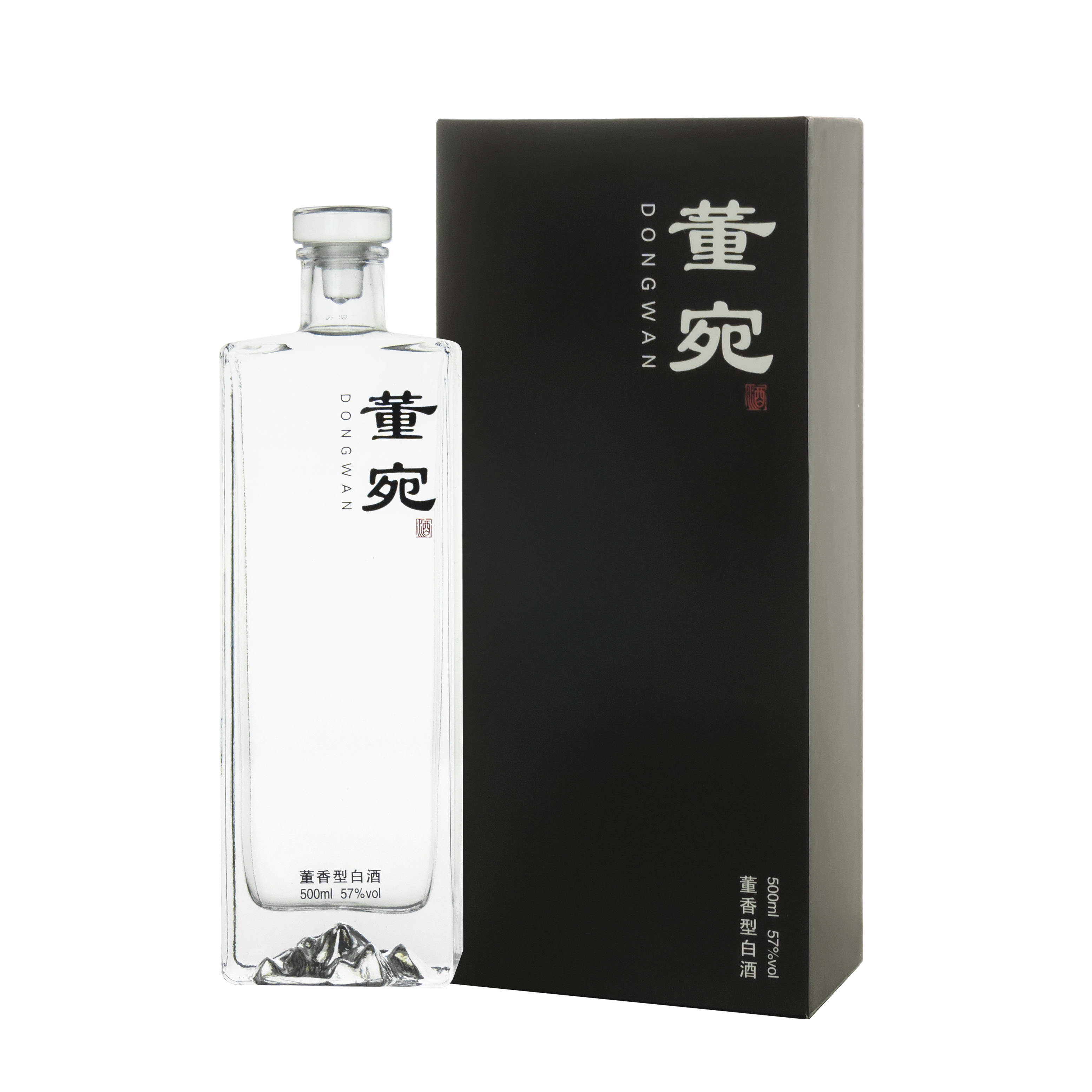 董宛酒57度贵州董香型白酒500ml