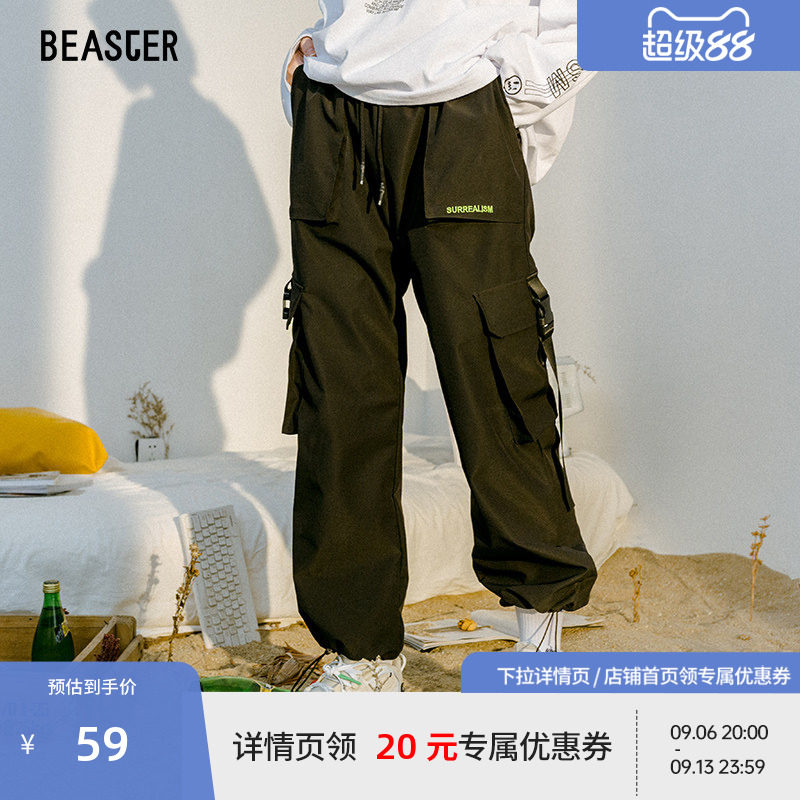 Beaster春季工装休闲裤街头图片