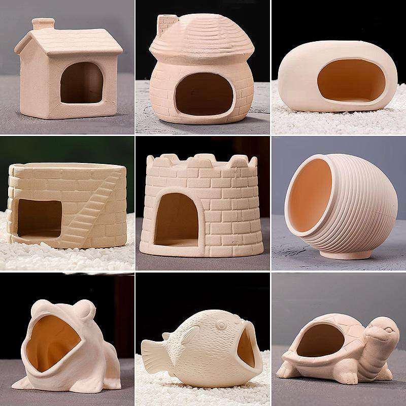 鱼缸造景陶罐鱼窝乌龟躲避屋产卵罐虾窝迷你鹦鹉鱼繁殖屋装饰摆件,宠物/宠物食品及用品,造景/装饰,淘宝优惠券,粉丝福利购,淘宝优惠卷