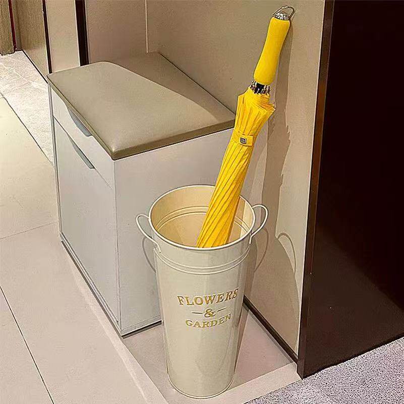 小红书同款雨伞收纳架家用入户门口玄关放伞神器装伞桶铁皮醒花桶