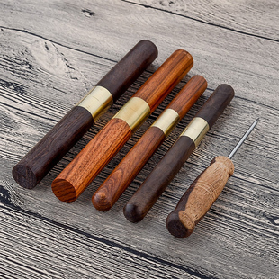 茶刀纯手工茶针茶叶中式 实木钢普洱专用茶饼撬刀茶具锥配件