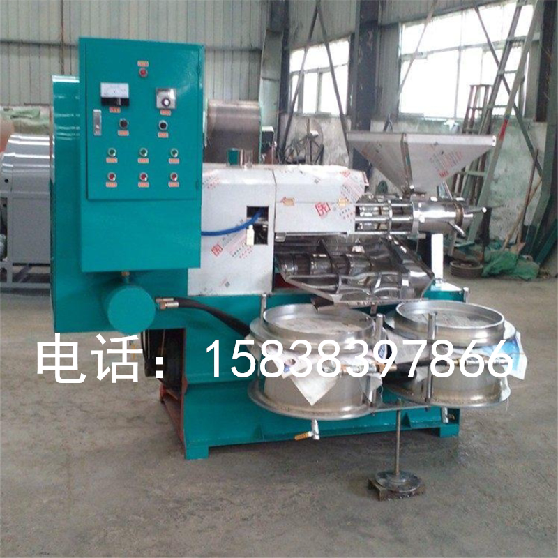 全自动螺旋花生榨油机 大豆米糠榨油设备 效率高 芝麻香油机价格