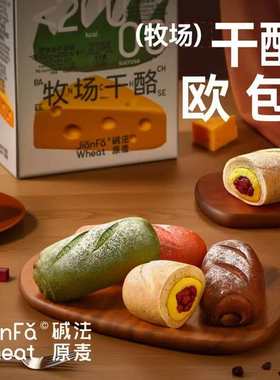 即食代餐饱腹全麦全麦面包面包