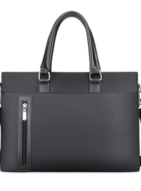 Bonnies Kangaroo Briefcase Men's Oxford Cloth Portable Large