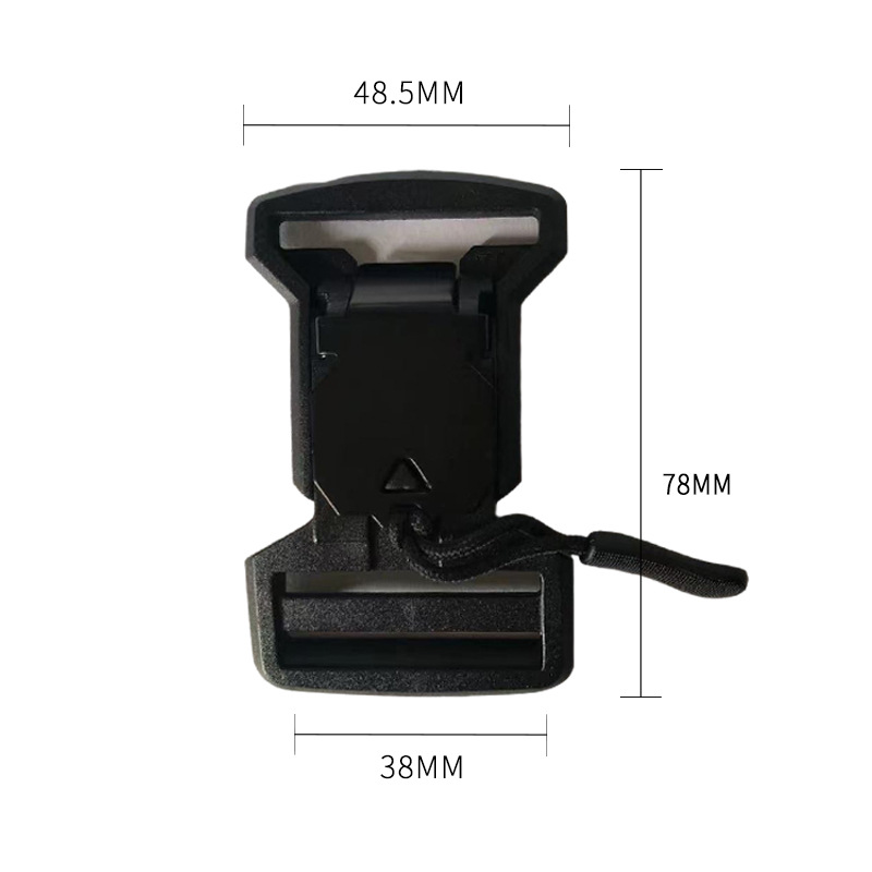 3.8cm Semi-plastic Semi-metal Strong Magnetic Buckle rendy B