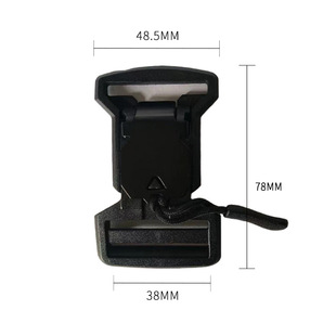 metal Strong Magnetic 3.8cm rendy plastic Buckle Semi