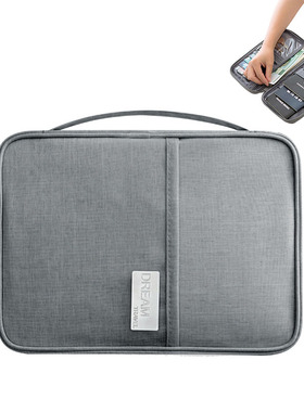 Large Travel Passport Bag Overseas Travel Document Bag Clutc