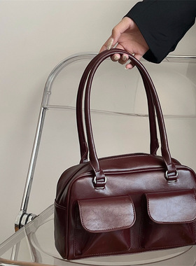 Niche Armpit Bag For Women 2024 Large Capacity Retro Simple