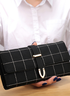 Bag2024 Women's Long Wallet With Japanese And Korean Embroid