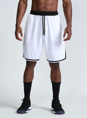 2023 ew en's asketball Shorts Loose Fie-oint raining Fitness