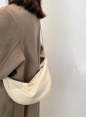 Nylon Crossbody Bag For Women 2024 rendy Dumpling Bag Lightw