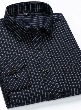 en's Class Standard-fit laid/striped Social Offe  Shirt Sing