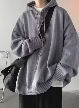 Hong Kong Style Hooded Men's 2025 Japanese Style llege Style