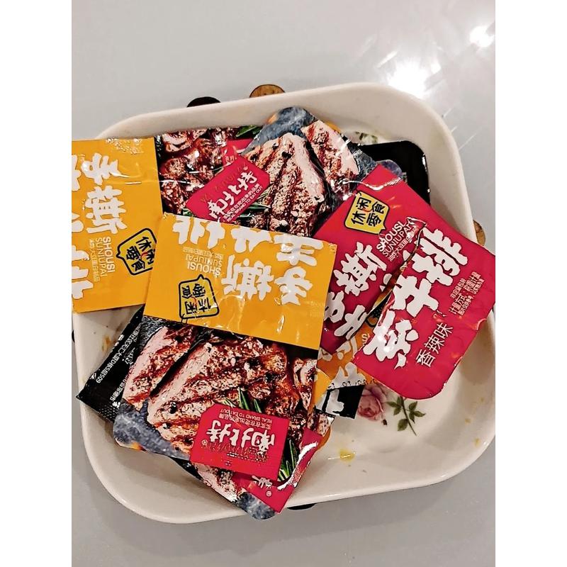 【超值】南北手撕素牛排素肉豆干零食湖南产豆制品零食包