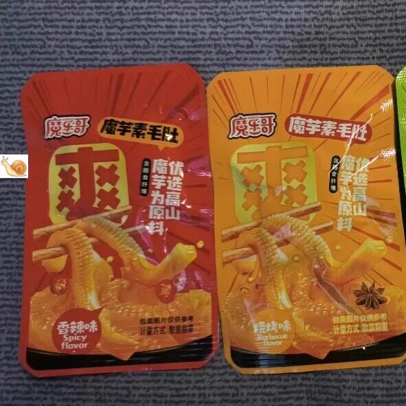 【新货立减】魔乐哥魔芋爽素毛牛肚丝香辣味爽即食解馋宿舍办公零