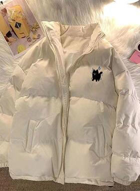 女童冬季羽绒棉服2025新款加厚外套洋气时髦保暖女孩初中学生炸街