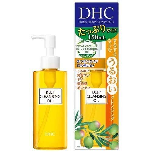 DHC深层洁净毛孔洁肤卸妆油150ml面部清洁高效干湿速效人群通用版