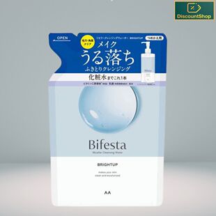 Bifesta缤若诗深层卸妆洁肤水补充装亮白型360ml洗卸二合一洗面奶