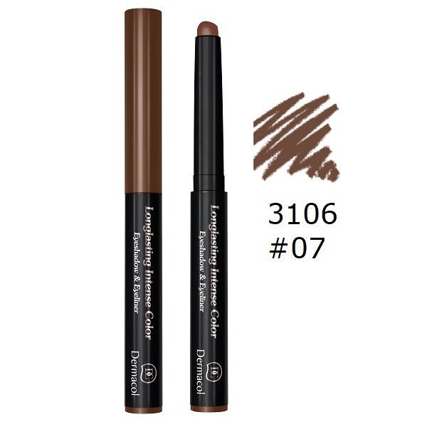 Dermacol 持久丰盈2合1眼影+眼线笔 #07持久长效不易结块脱色